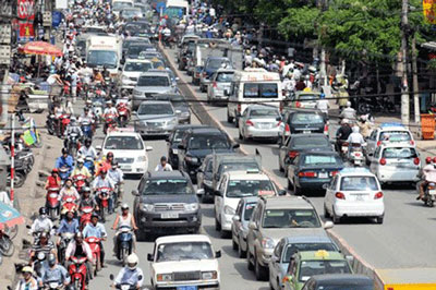 Nhiều tuyến phố Hà Nội sẽ cấm xe dịp Tết 1