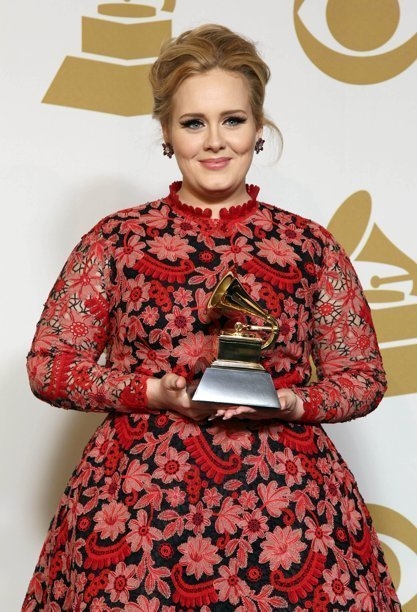 Adele bất ngờ chiến thắng ở giải Grammy 1