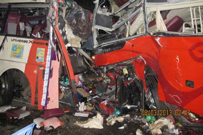 Cầu si&ecirc;u cho 12 người tử vong trong vụ tai nạn ở Kh&aacute;nh H&ograve;a 1