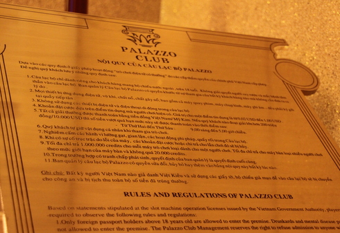 Mở cửa casino 'Việt kiều thắng kiện' cho b&aacute;o giới v&agrave;o thăm 2