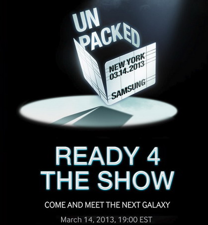 Samsung Galaxy S4 sẽ ra mắt vào tháng 3 1