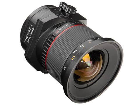 Samyang bán ống kính tilt-shift với giá rẻ hơn một nửa so với Canon 1