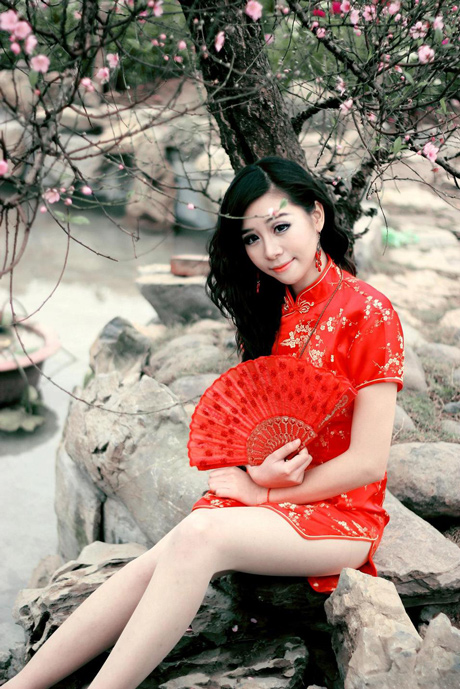 Giới trẻ Hà Thành rộ trào lưu thuê trang phục cổ trang chụp ảnh Tết 10