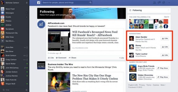 Soi giao diện mới cực ấn tượng của Facebook 9