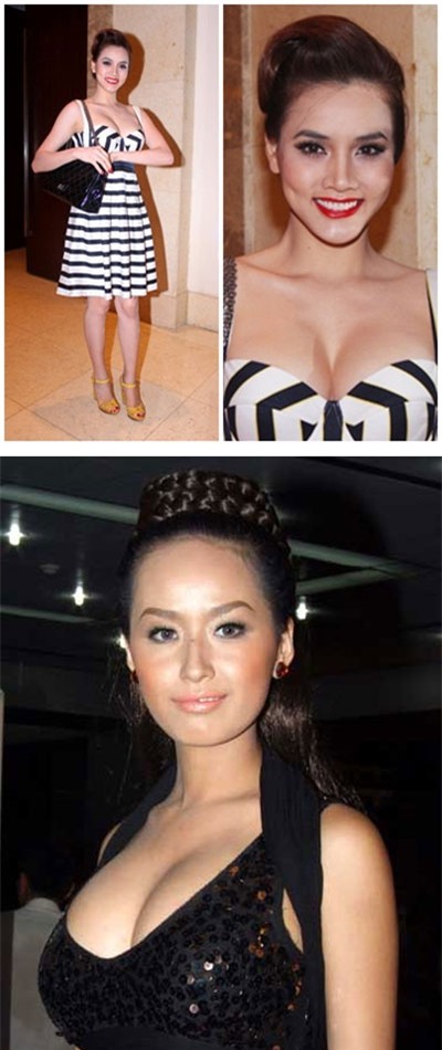 Những chiếc v&aacute;y "bức tử" v&ograve;ng 1 của mỹ nh&acirc;n Việt 11