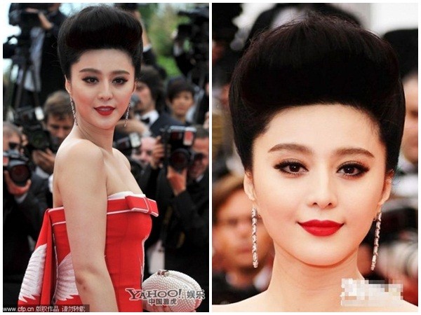 Phạm Băng Băng "lộ" sẹo dao k&eacute;o & dấu hiệu tuổi t&aacute;c tr&ecirc;n thảm đỏ Oscar 11