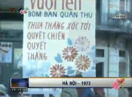 X&uacute;c động xem lại clip người H&agrave; Nội đ&oacute;n Tết c&aacute;ch đ&acirc;y 40 năm 1