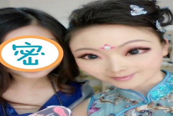 3 c&ocirc; g&aacute;i cằm nhọn hoắt, mắt to đ&ugrave;ng kỳ dị 8