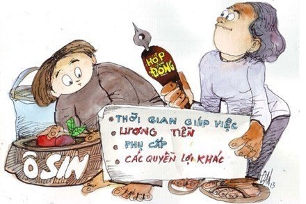 Độc chi&ecirc;u thưởng Tết cho osin 1