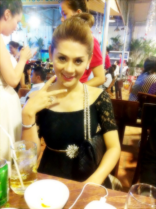 Khanh Chi L&acirc;m tiết lộ về người y&ecirc;u hiện tại 2