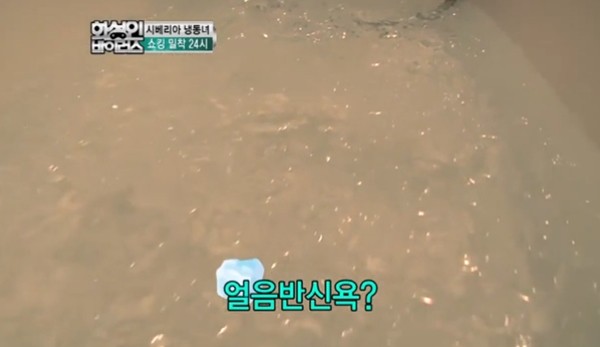 "B&agrave; ch&uacute;a Tuyết" th&iacute;ch tắm nước đ&aacute; trong thời tiết -16 độ 6