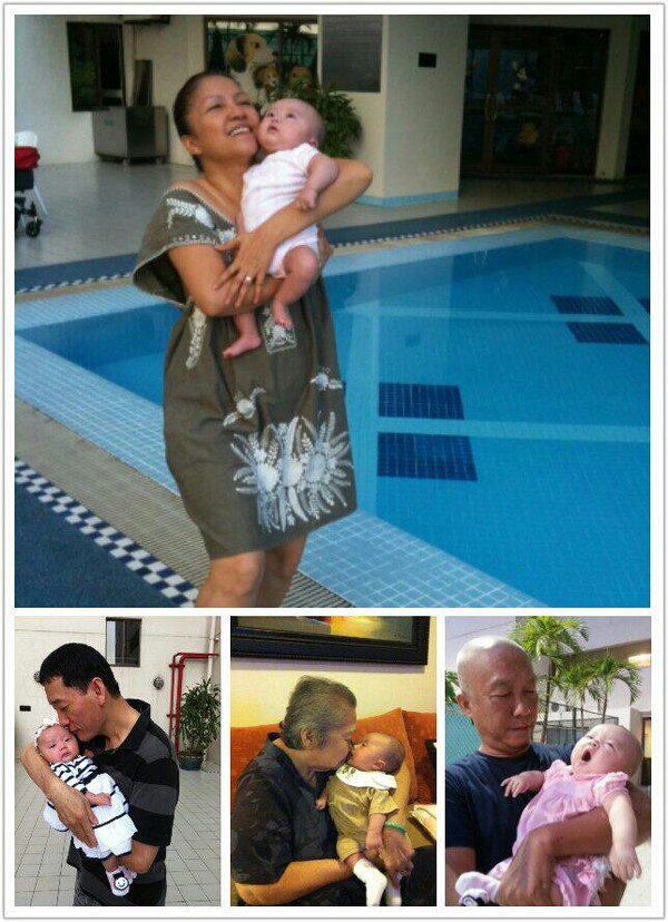 Linh Nga khoe ảnh con g&aacute;i đi chơi Tết 8