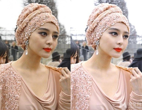 Phạm Băng Băng "lộ" sẹo dao k&eacute;o & dấu hiệu tuổi t&aacute;c tr&ecirc;n thảm đỏ Oscar 8