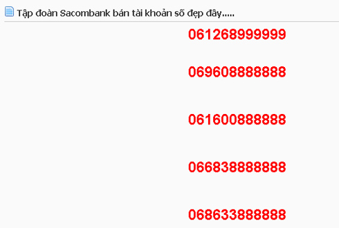 Rao b&aacute;n t&agrave;i khoản ng&acirc;n h&agrave;ng 'độc' l&agrave;m qu&agrave; Tết 2