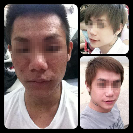 Cư d&acirc;n mạng x&ocirc;n xao "hot boy" h&oacute;a "dị nh&acirc;n" bởi tẩy trắng da 2