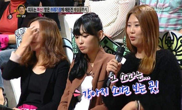 H&agrave;n Quốc: C&ocirc; g&aacute;i xinh xắn sống chung với... ph&acirc;n ch&oacute; 9