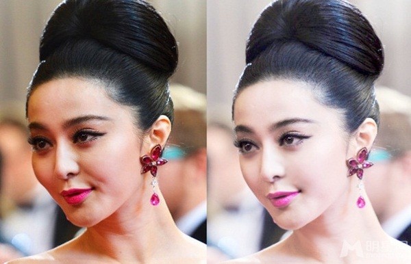 Phạm Băng Băng "lộ" sẹo dao k&eacute;o & dấu hiệu tuổi t&aacute;c tr&ecirc;n thảm đỏ Oscar 7