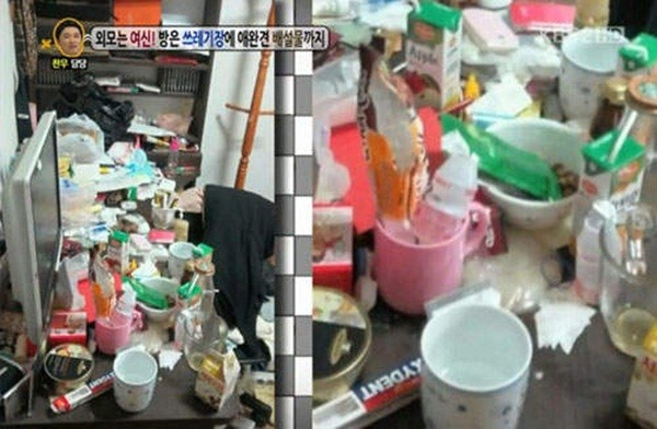 H&agrave;n Quốc: C&ocirc; g&aacute;i xinh xắn sống chung với... ph&acirc;n ch&oacute; 2