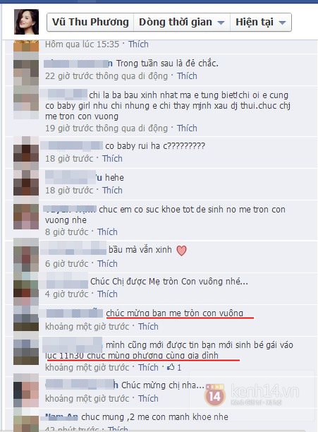 Vũ Thu Phương đ&atilde; sinh con g&aacute;i 2