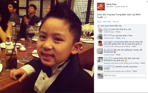 Bằng Kiều "khoe" ảnh cưới Minh Tuyết 12