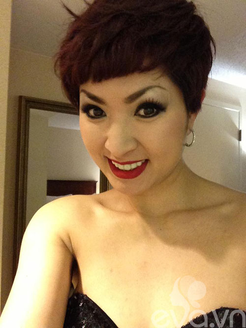 Hồng Nhung rạng rỡ khoe con trai 1 tuổi 7