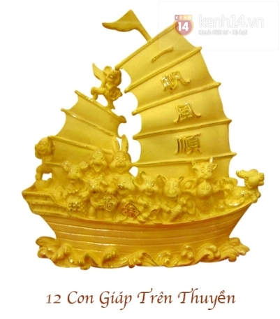 Qu&agrave; Tết: "Độc" như đồ d&aacute;t v&agrave;ng biếu sếp 1