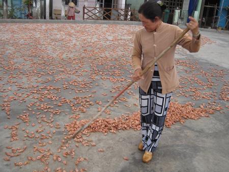 "C&ocirc;ng nghệ" chế biến t&ocirc;m kh&ocirc; tẩm h&oacute;a chất 1