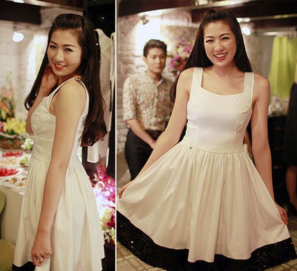 Mỹ nhân Việt diện váy trắng xinh như công chúa 3