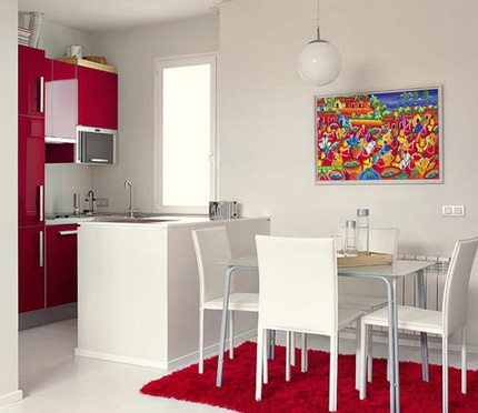 Hiện đại v&agrave; tiện nghi căn hộ 45m&sup2; 2