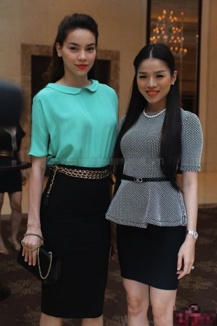 Phối đồ c&ocirc;ng sở theo phong c&aacute;ch nổi bật của sao Việt 17