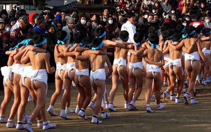 Cận cảnh lễ hội "khỏa thân" ở Nhật Bản 8