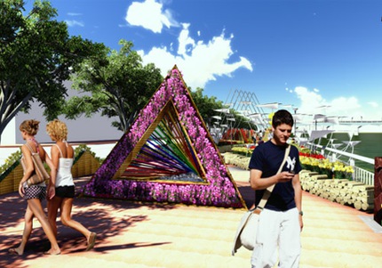 L&agrave;m đường hoa xu&acirc;n 17 tỷ đồng biểu tượng rắn 9