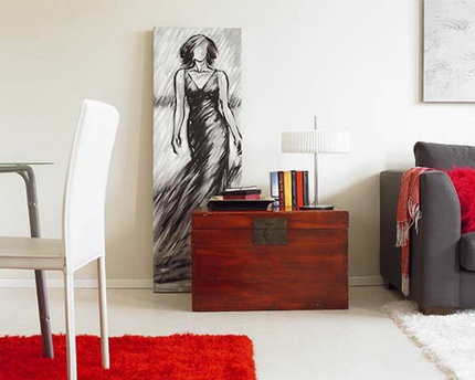 Hiện đại v&agrave; tiện nghi căn hộ 45m&sup2; 6