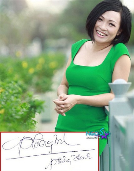 Tò mò chữ ký của sao Việt 7