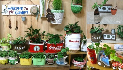 Mẹo th&ecirc;m kh&ocirc;ng gian xanh cho căn nh&agrave; nhỏ 8