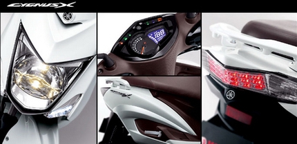 Yamaha  ra mắt xe tay ga mới: Cygnus-X 2013 3
