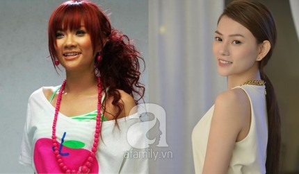 Thu Thủy ng&agrave;y c&agrave;ng gi&agrave; với khu&ocirc;n mặt sưng v&agrave; cằm... lệch 4