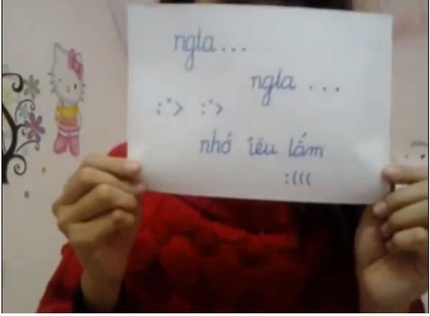 Clip tỏ t&igrave;nh "si&ecirc;u" ấn tượng của 9X xinh xắn 2