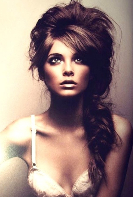 Tạo kiểu thật phong c&aacute;ch với t&oacute;c xơ rối 5