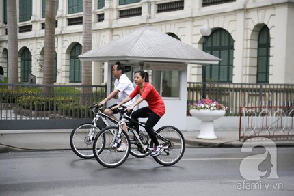 Hà Nội rộ mốt đạp xe dạo phố 6