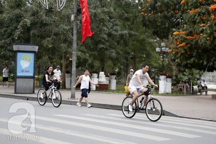 Hà Nội rộ mốt đạp xe dạo phố 15