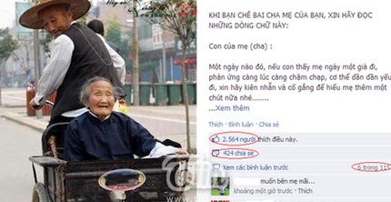 Nghẹn ng&agrave;o l&aacute; thư 'Nếu con thấy mẹ ng&agrave;y một gi&agrave; đi' 1