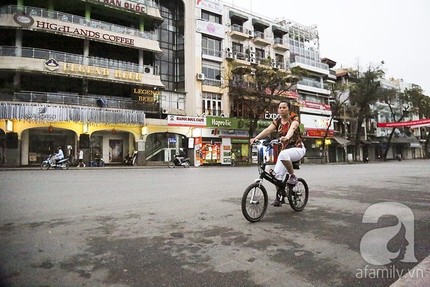 Hà Nội rộ mốt đạp xe dạo phố 5