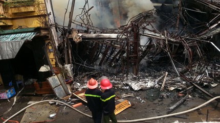 Th&ocirc;ng tin th&ecirc;m về vụ ch&aacute;y nh&agrave; 5 tầng 2