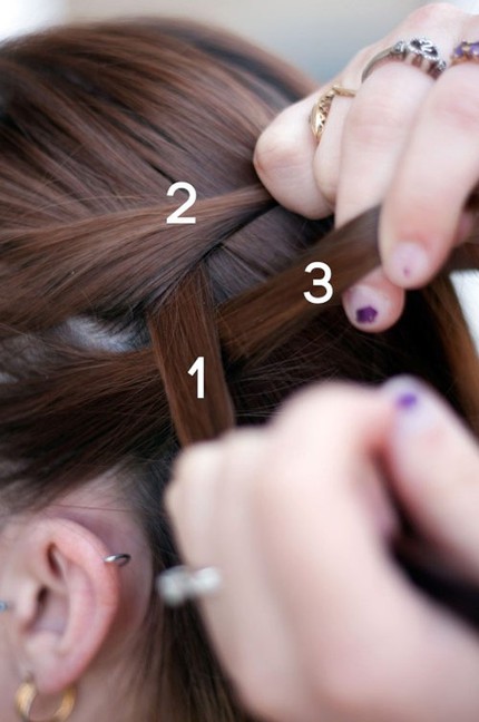 T&oacute;c tết lệch cực xinh 3