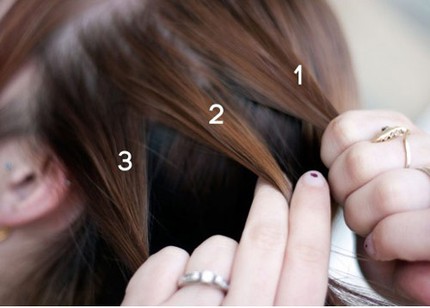 T&oacute;c tết lệch cực xinh 1