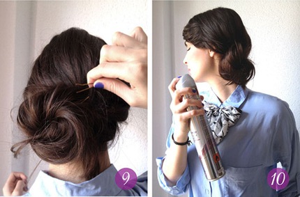 Lạ mắt với tóc xoắn lệch 6