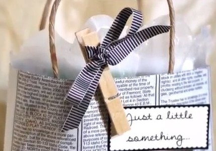 Chế t&uacute;i x&aacute;ch bằng giấy b&aacute;o 1