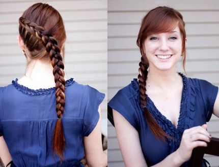 T&oacute;c tết lệch cực xinh 10