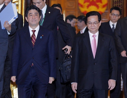 Một ngày của thủ tướng Nhật tại Hà Nội 7